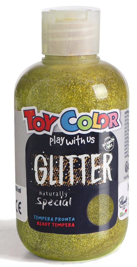 Magic Glitter Bottle 250ml Yellow