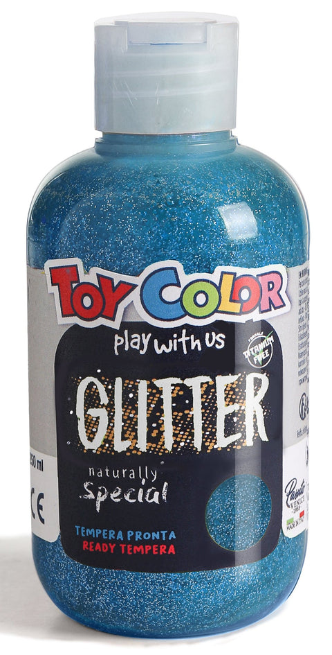 Magic Glitter Bottle 250ml Blue