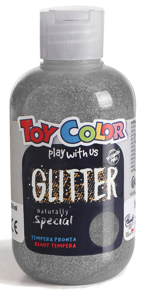 Magic Glitter Bottle 250ml Silver