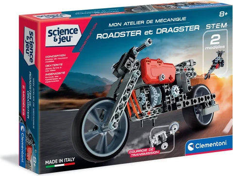 Science & Jeu Mon Atelier De Mécanique Roadster & Dragster