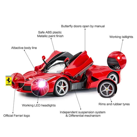 Rastar 1:14 Ferrari LaFerrari R/C USB Charging