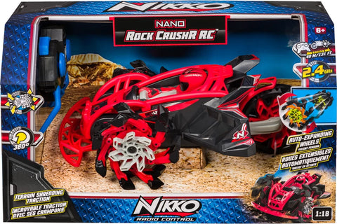 1:18 Nano Rock CrushR™ - Stealth Black R/C