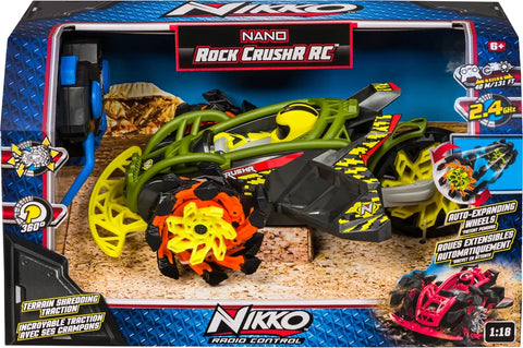 1:18 Nano Rock CrushR™ - Techno Green R/C