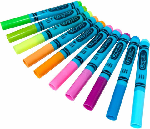 Crayola 10 Neon Washable Markers