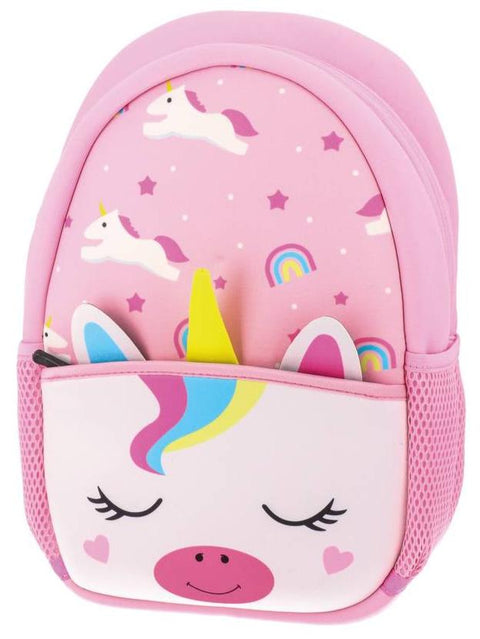 Foamy Pink Unicorn Backpack 30cm