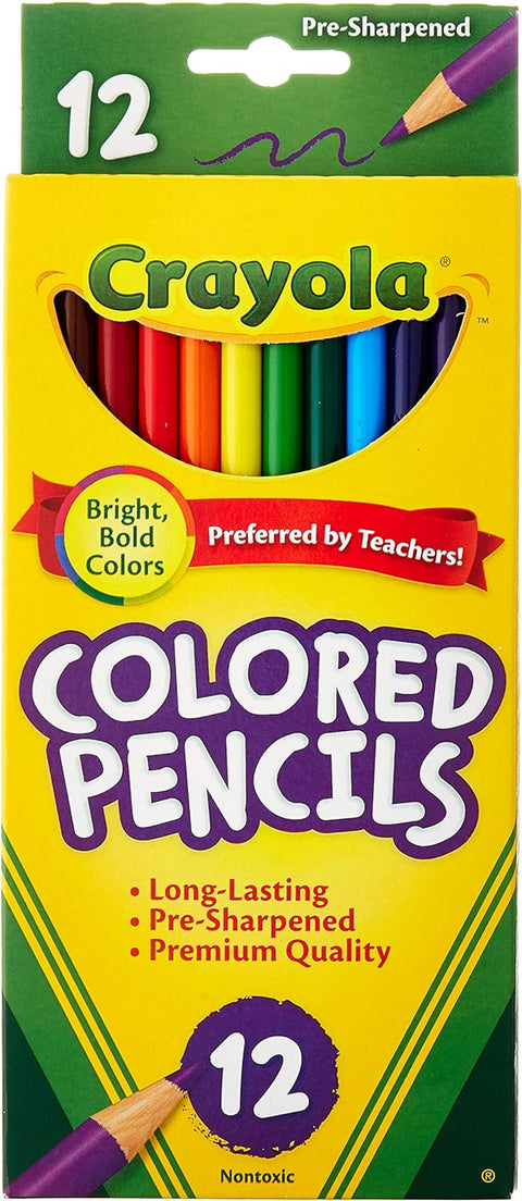 12 Colored Pencils