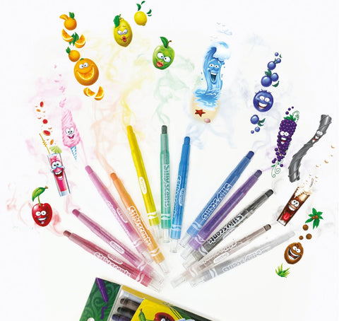 12 Silly Scents Twistables Crayons