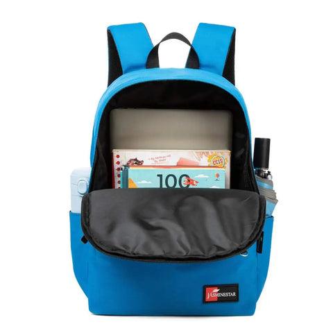 Jasminestar Blue Backpack 46cm With Pencil Case