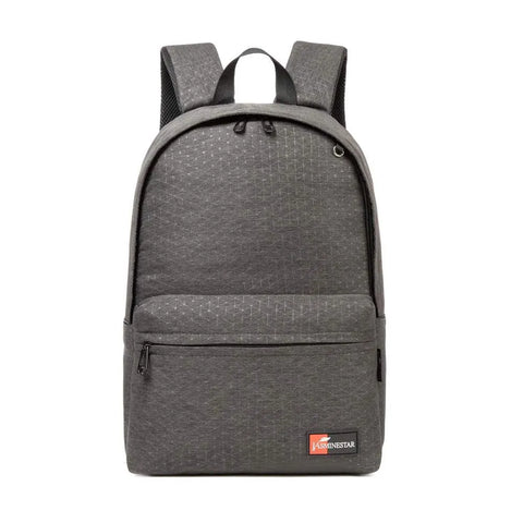 Jasminestar Grey Backpack 46cm With Pencil Case