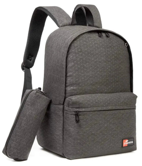 Jasminestar Grey Backpack 46cm With Pencil Case