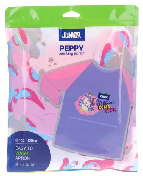 Junior Unicorn Peppy Painting Apron 4+