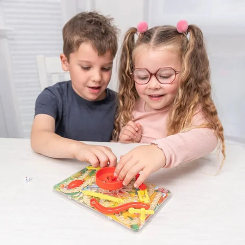 HTI Games Dino 3D Snakes & Ladders Pick & Play Game
