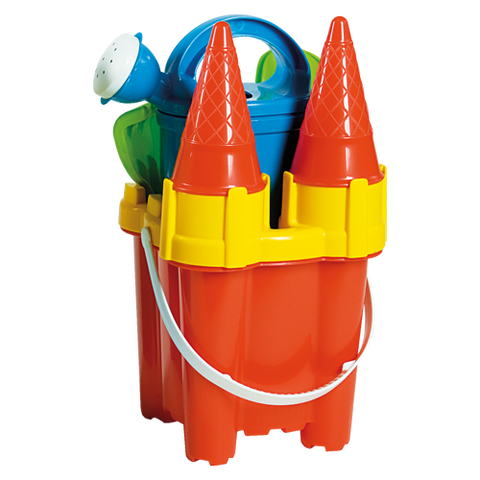 Androni Seaside Set With Ice Cream Cones And Tower Beach Bucket