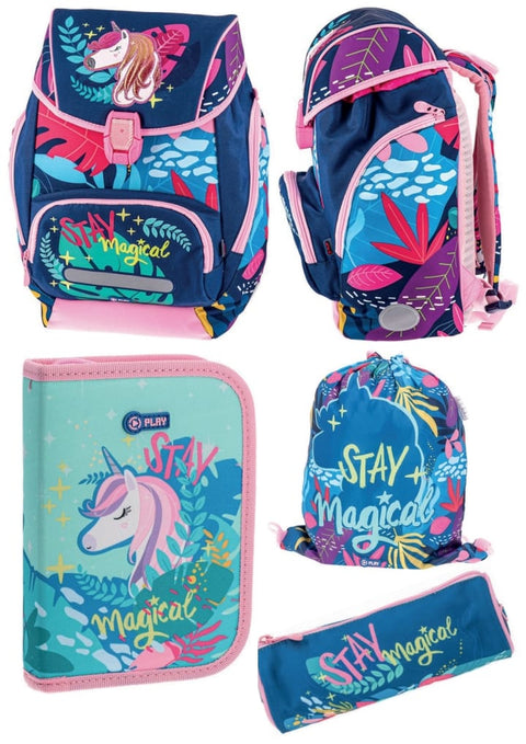 Statovac Play Stay Magical 4 in 1 Logic Set Anatomic Backpack