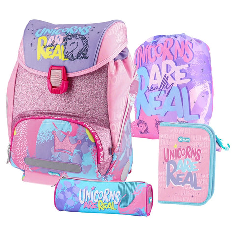 Statovac Play Unicorns Are Real 4 in 1 Logic Set Anatomic Backpack