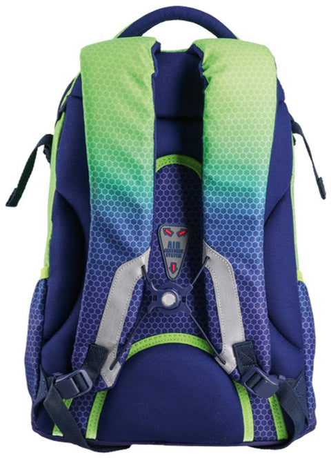 Apollo 241 Ergo Sunset Green Blue Backpack 41cm