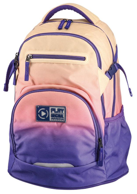 Apollo 241 Ergo Sunset Light Pink Purple Backpack 41cm