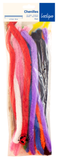 Loolipo 18 Chenilles 30x1.5cm