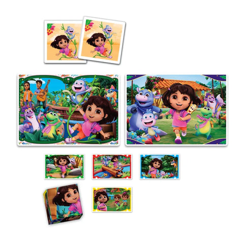 Clementoni Edukit 4 in 1 Dora The Explorer
