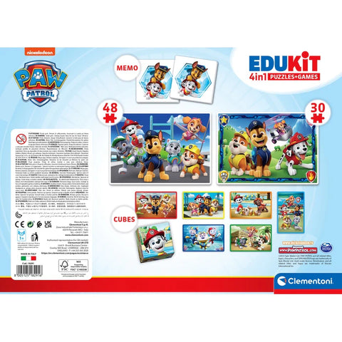Clementoni 4 in 1 Edukit Paw Patrol