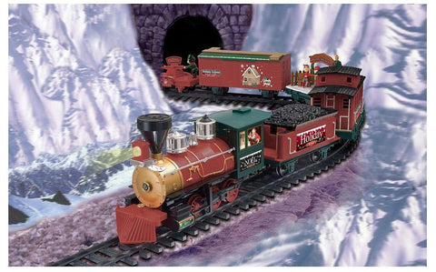 Eztec North Pole Express Christmas Train Toy Set 57 Pieces