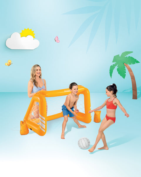 2 In 1 Inflatable Fun Goals Game