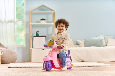 VTech 2-in-1 Ride & Balance Scooter Pink