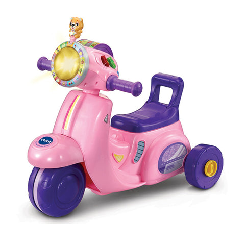 VTech 2-in-1 Ride & Balance Scooter Pink