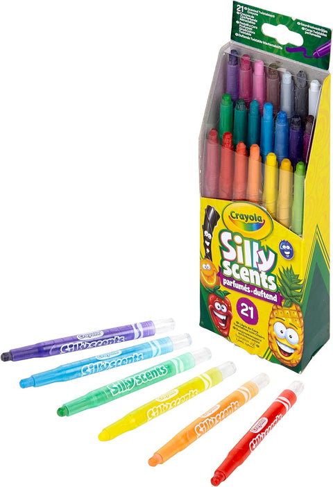 21 Silly Scents Twistables Crayons