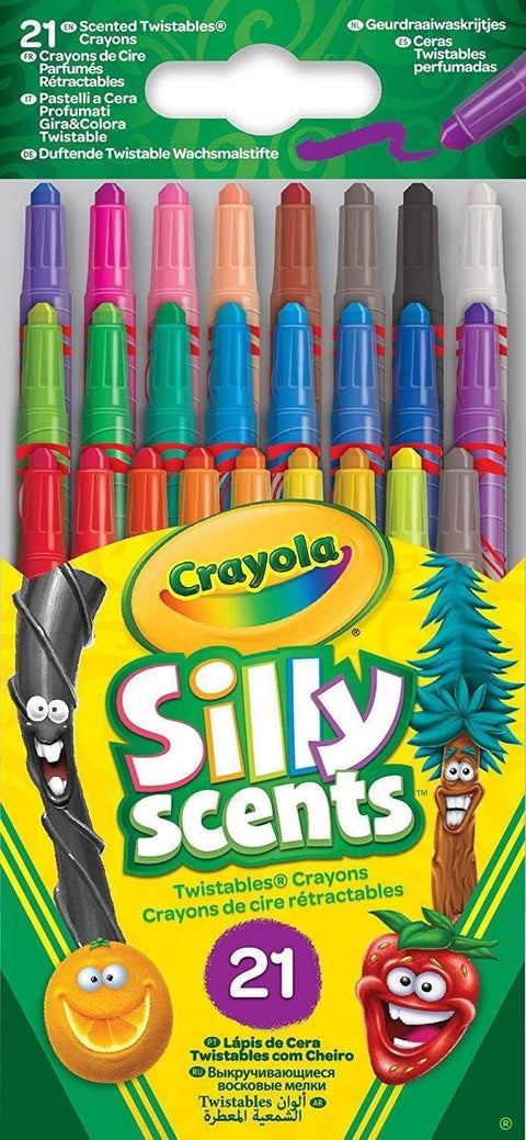 21 Silly Scents Twistables Crayons