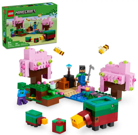 LEGO - Minecraft The Cherry Blossom Garden 21260 304 Pieces