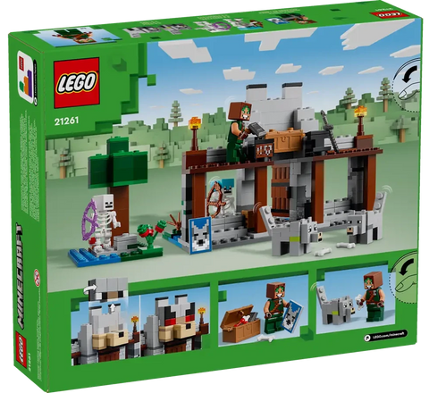 LEGO - Minecraft The Wolf Stronghold 312 Pieces