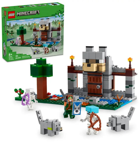 LEGO - Minecraft The Wolf Stronghold 312 Pieces