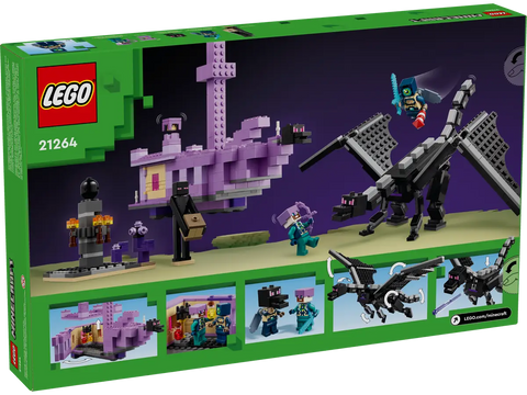 LEGO - Minecraft The Ender Dragon and End Ship 657 Pieces