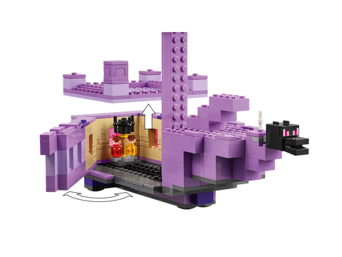 LEGO - Minecraft The Ender Dragon and End Ship 657 Pieces