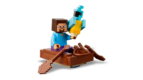 LEGO - Minecraft The TNT Jungle House 21275 287 Pieces