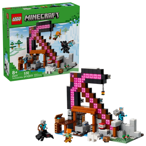 LEGO - MInecraft The Pickaxe Mine 21277 530 Pieces