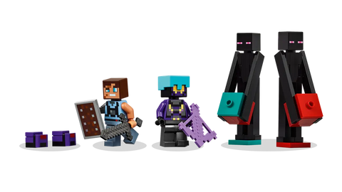 LEGO - Minecraft The Enderman Tower 21279 867 Pieces
