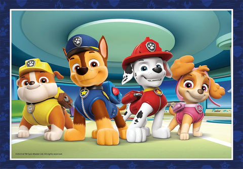 Clementoni SuperColor 4 in 1 Paw Patrol Puzzle
