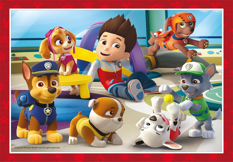 Clementoni SuperColor 4 in 1 Paw Patrol Puzzle