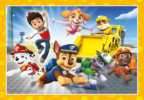Clementoni SuperColor 4 in 1 Paw Patrol Puzzle