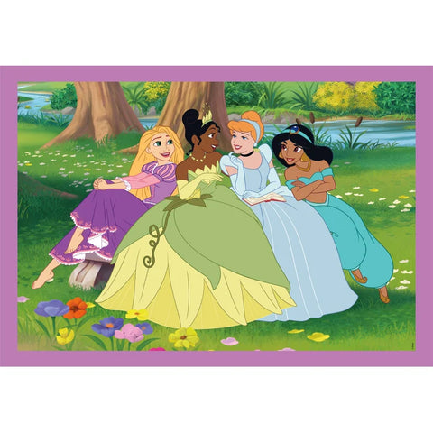 Clementoni SuperColor 4 in 1 Disney Princess Puzzle 12, 16, 20, 24 Pieces