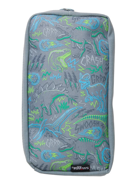 Smiggle Super Charge Dinosaur Classic Attachable Backpack 42cm School Set