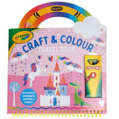 Crayola Colour and Activity Travel Book Assorted