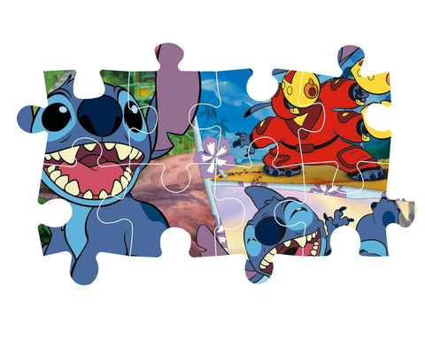 Clementoni SuperColor Disney Stitch Maxi Puzzle 104 Pieces