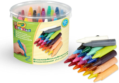 24 Maxi Wax Crayons Box