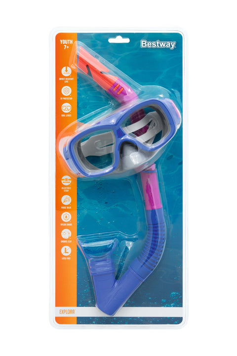 Bestway Explora Snorkel Mask 7+