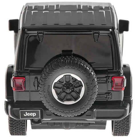 Rastar 1:24 Jeep Wrangler Rubicon JL Black R/C