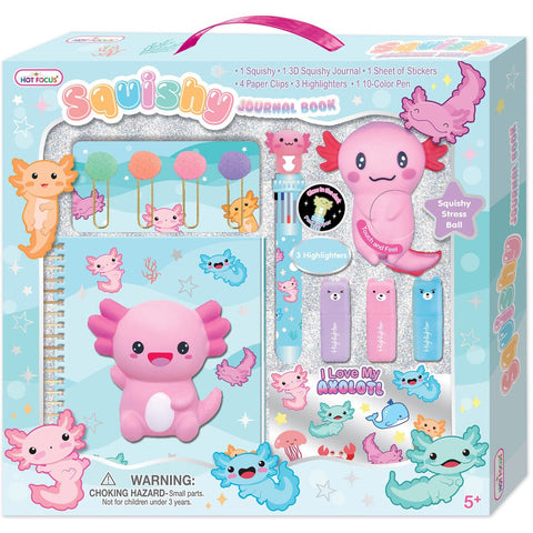 Hot Focus Critter Squishy Journal Book