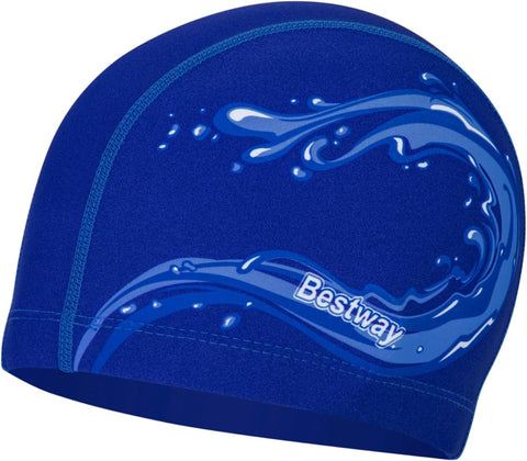 Bestway Sleek ‘N Stretch Premium Fabric Swim Cap 14+